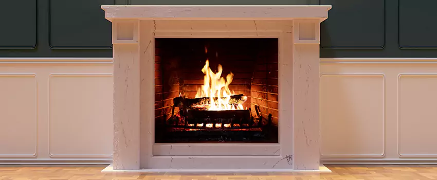 Decorative Electric Fireplace Installation in Asbury Park, New Jersey