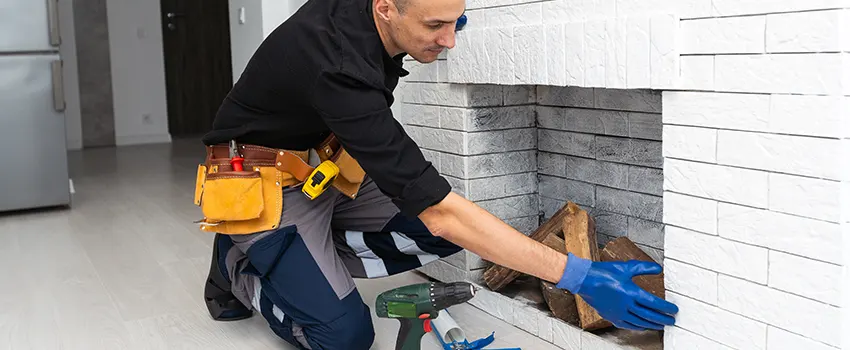 Fireplace Damaged Damper Frame Repair Services in Asbury Park, New Jersey