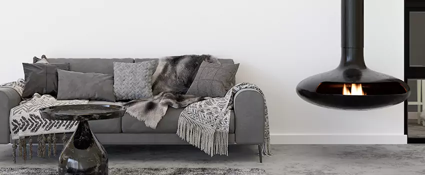 Circular Hanging Fireplace Installation Services in Asbury Park, NJ