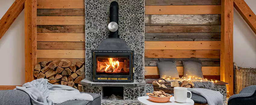 Thelin Hearth Products Direct Vent Gas Stove Fireplace Inspection in Asbury Park, New Jersey